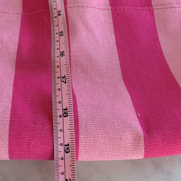 Victoria’s Secret classic oversized weekender cotton|canvas zipper & 2 pouches - Picture 8 of 10